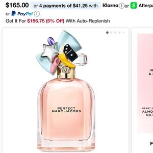 Marc Jacobs Perfect Eau de Parfum - Blue and Gold Accents 100ml 3.3 oz